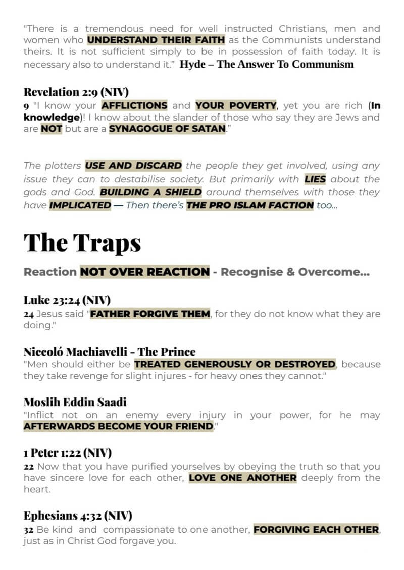 Nationalist Leaflet